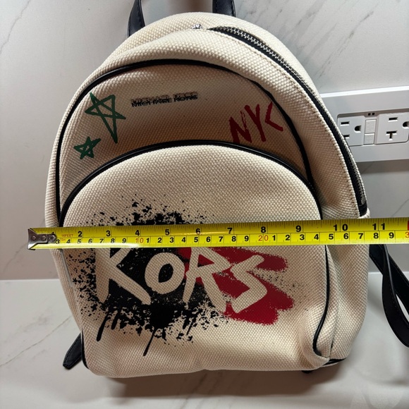 Michael Kors Canvas Backpack - Picture 6 of 7